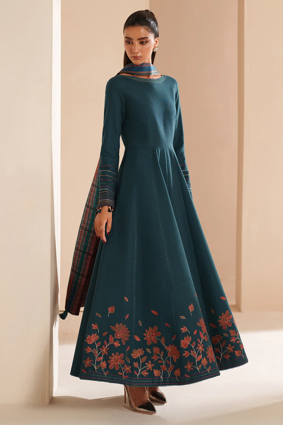 Embroidered Khaddar RTW-1244 8 Embroidered Khaddar RTW-1244