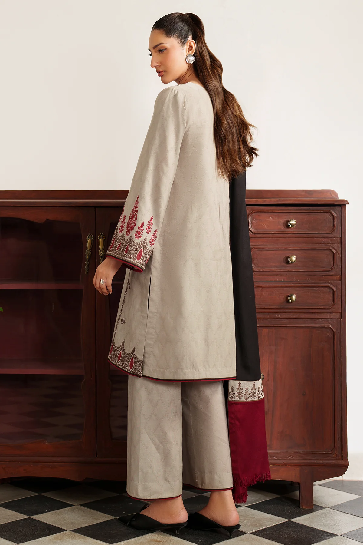 EMBROIDERED JACQUARD KHADDAR RTW-1250 6 EMBROIDERED JACQUARD KHADDAR RTW-1250