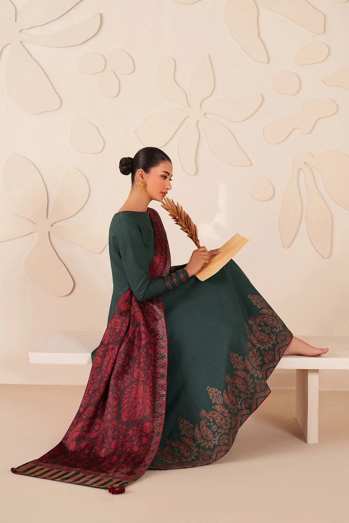 Embroidered Khaddar RTW-1273