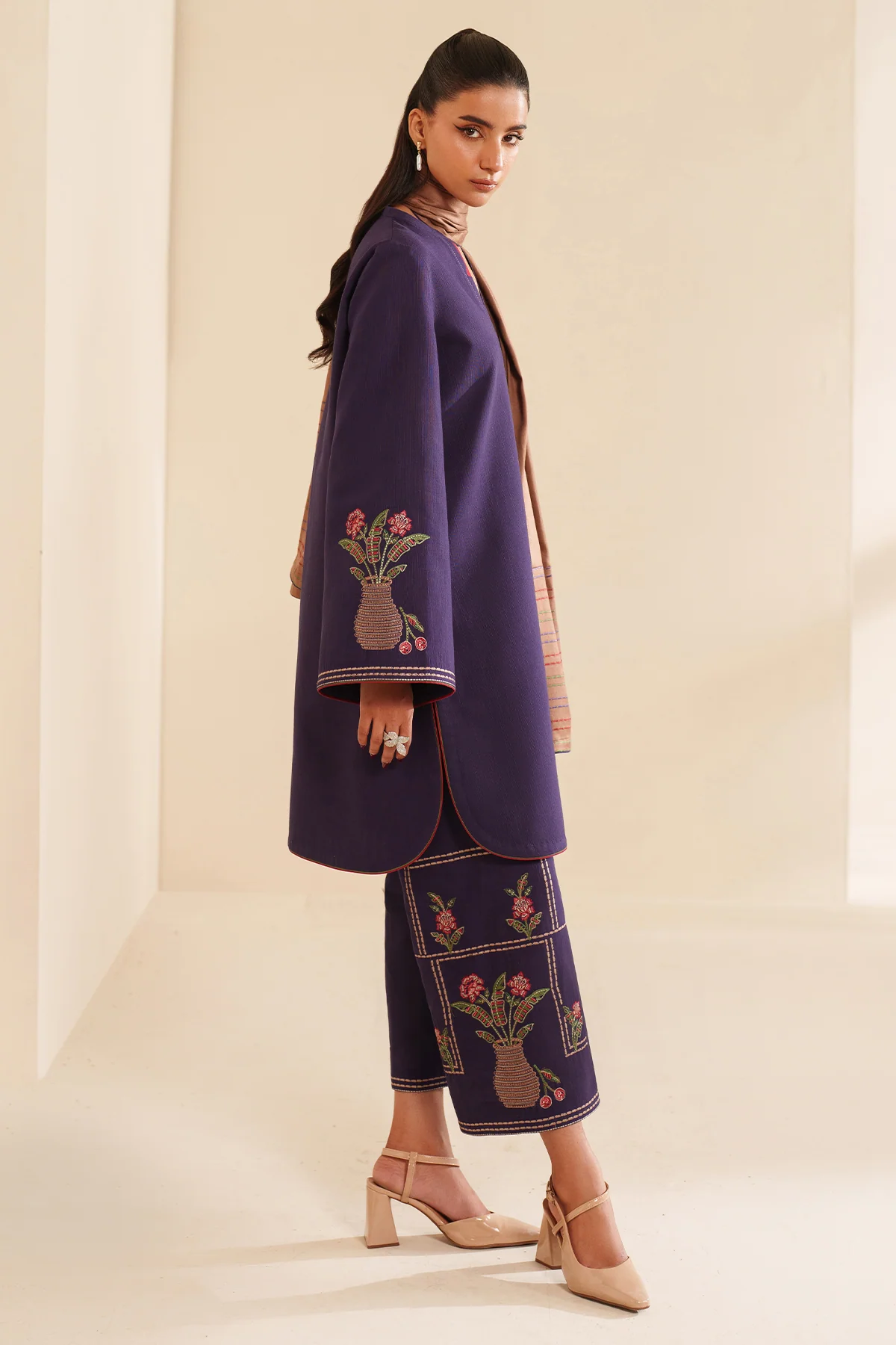 Embroidered Khaddar RTW-1263