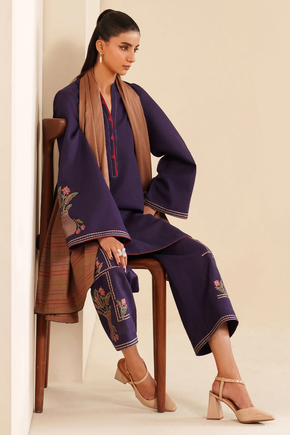 Embroidered Khaddar RTW-1263 4 Embroidered Khaddar RTW-1263