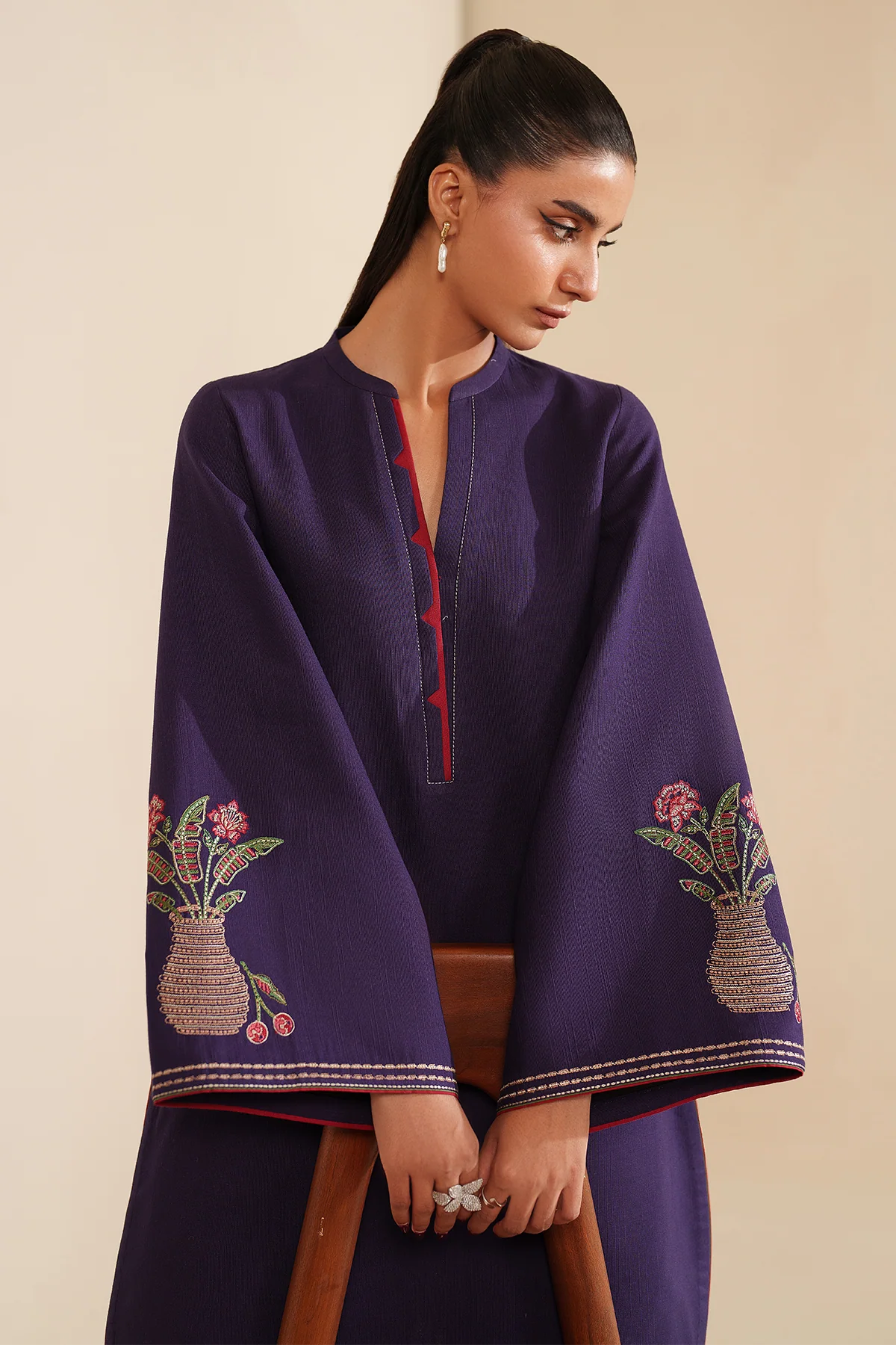Embroidered Khaddar RTW-1263 6 Embroidered Khaddar RTW-1263