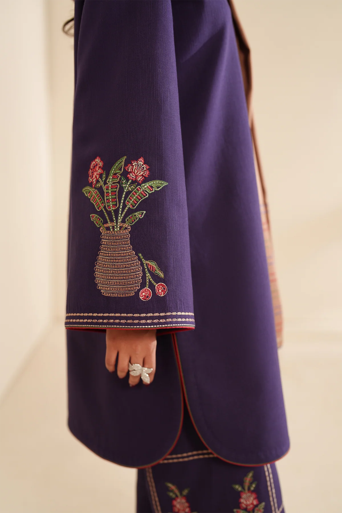 Embroidered Khaddar RTW-1263 8 Embroidered Khaddar RTW-1263