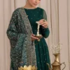 EMBROIDERED CHIFFON UC-3016