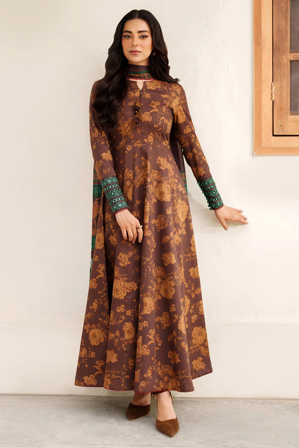 EMBROIDERED PREMIUM VISCOSE RTW-1225