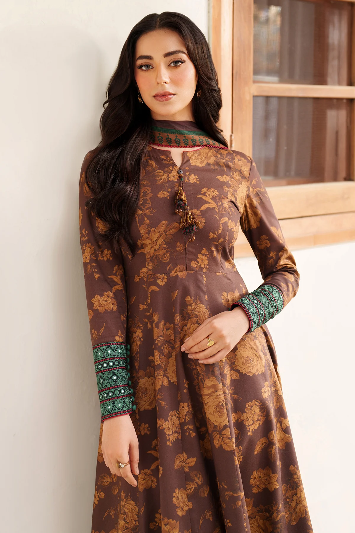EMBROIDERED PREMIUM VISCOSE RTW-1225