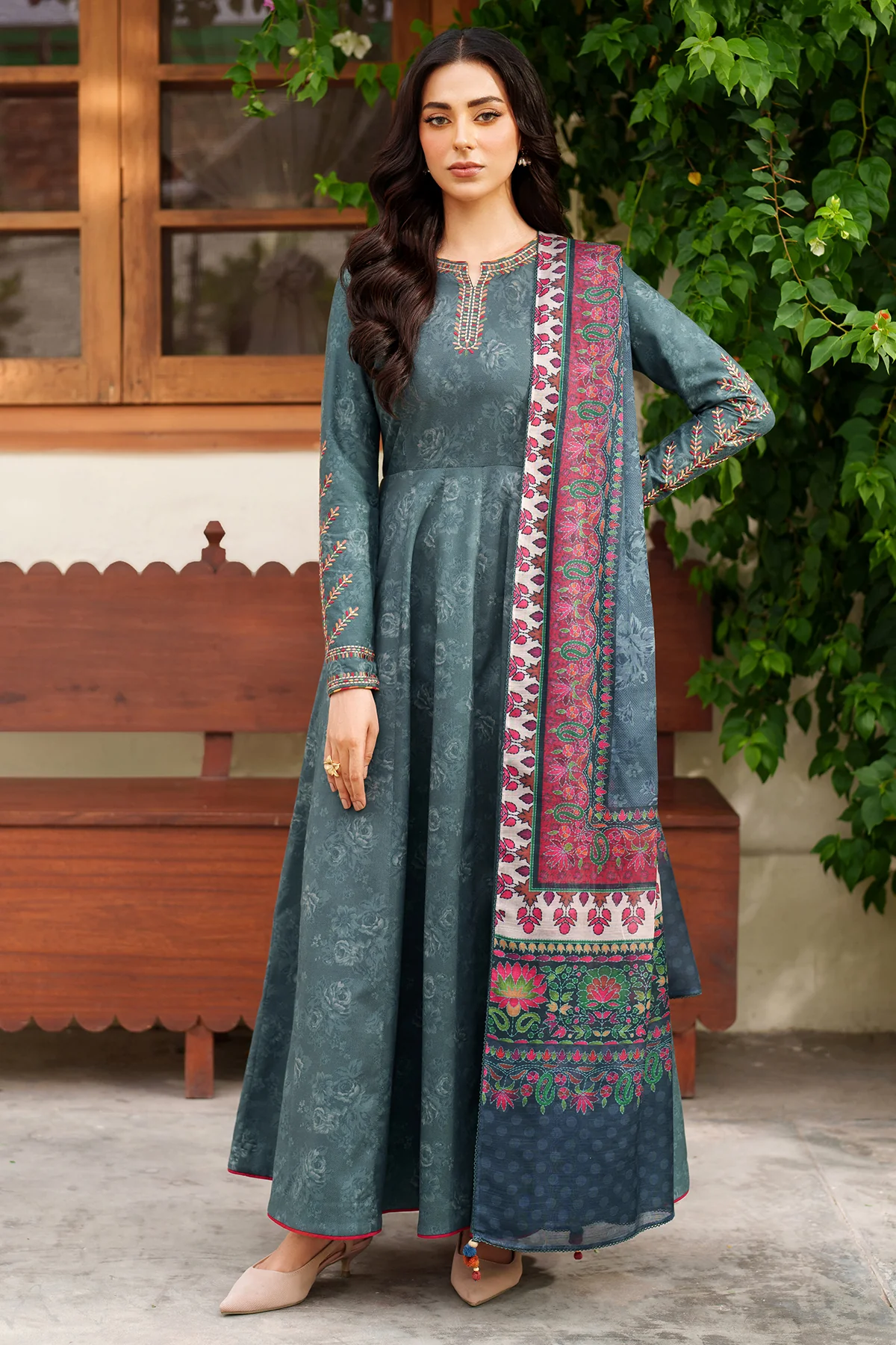 EMBROIDERED PREMIUM VISCOSE RTW-1229