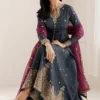 Embroidered Raw Silk UR-7058