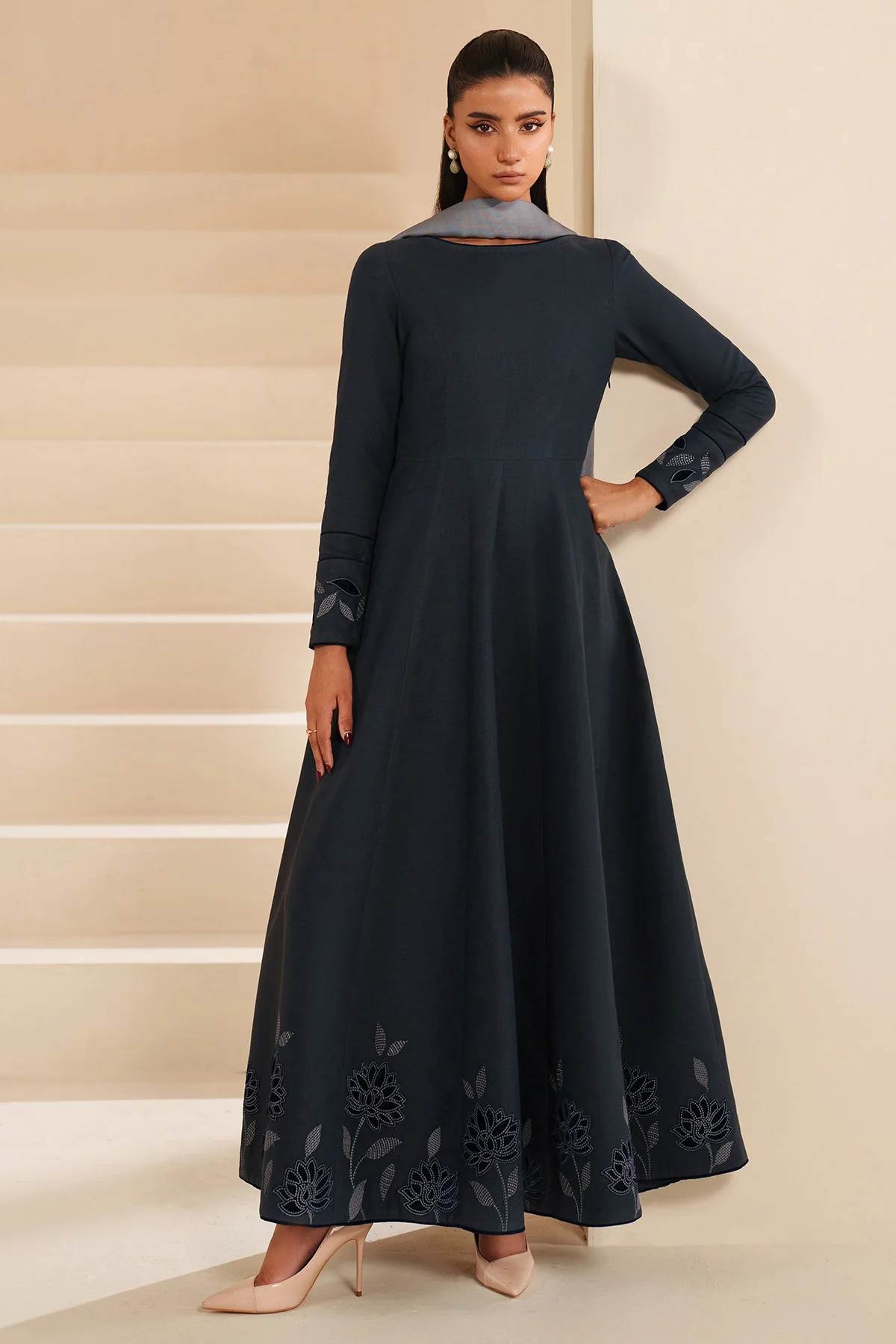 Embroidered Khaddar RTW-1267