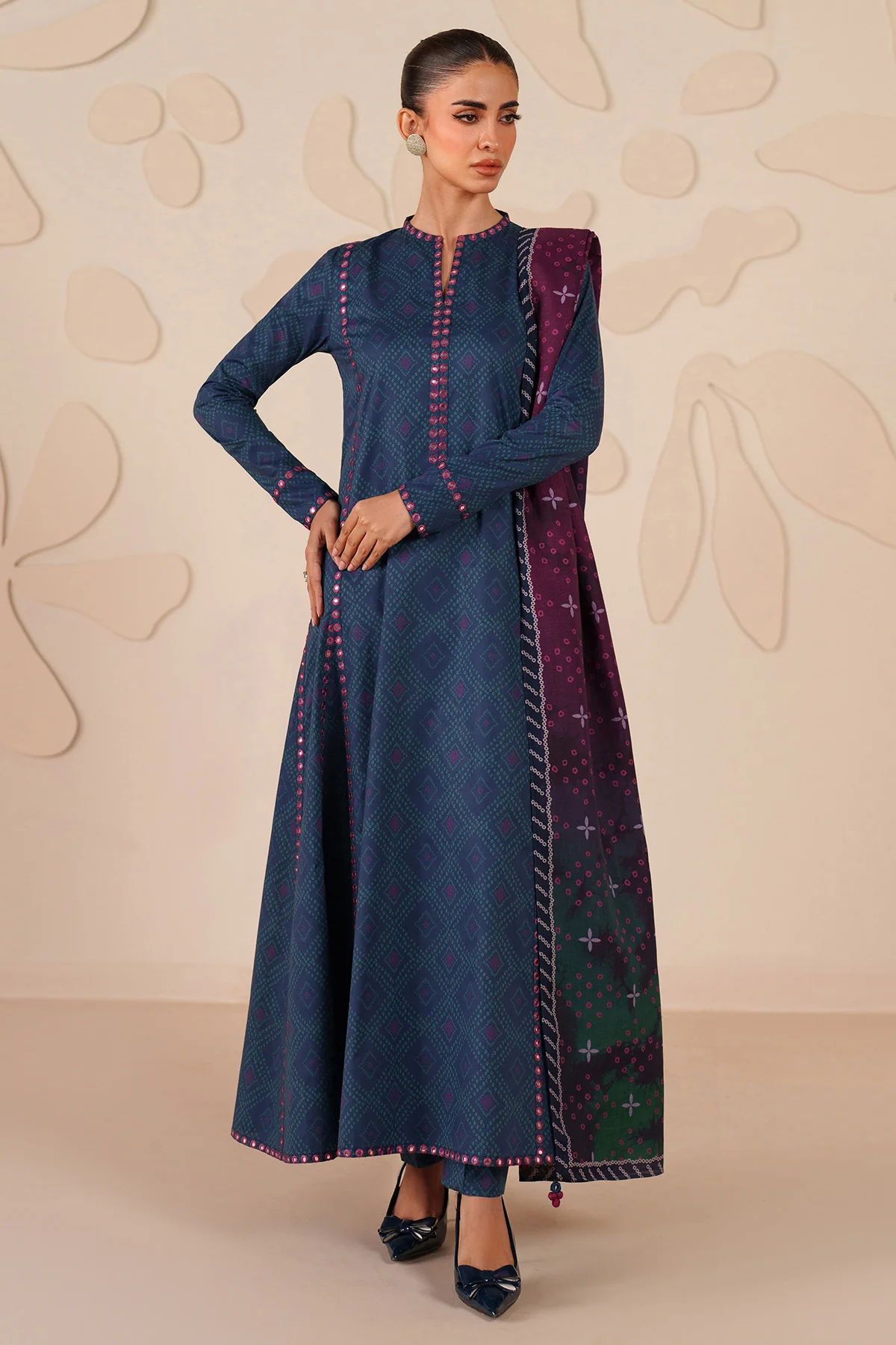 EMBROIDERED PREMIUM VISCOSE RTW-1276