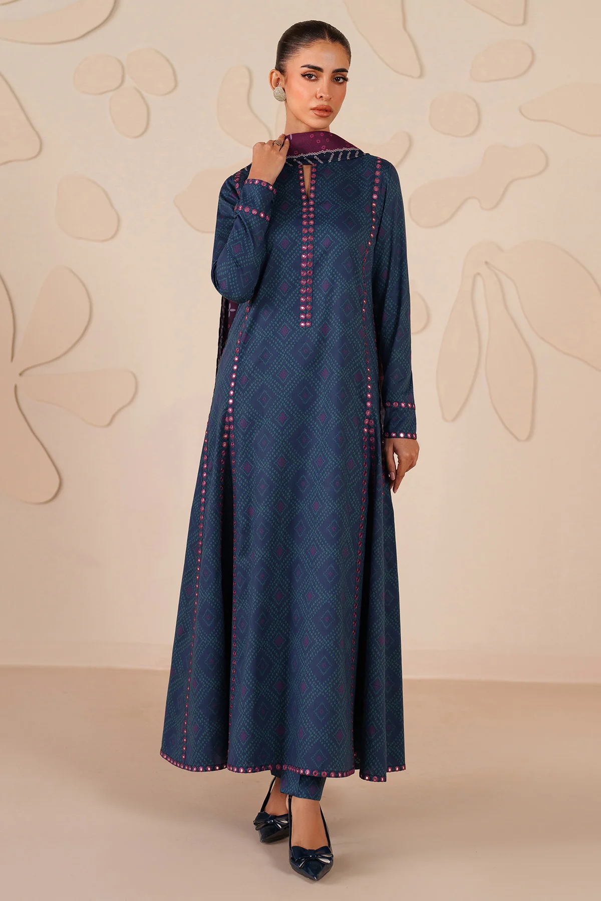 EMBROIDERED PREMIUM VISCOSE RTW-1276