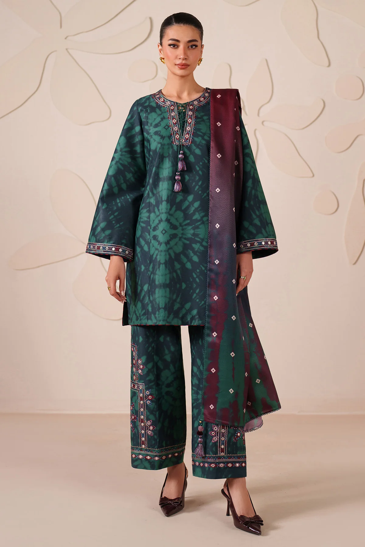 EMBROIDERED PREMIUM VISCOSE UW-0232