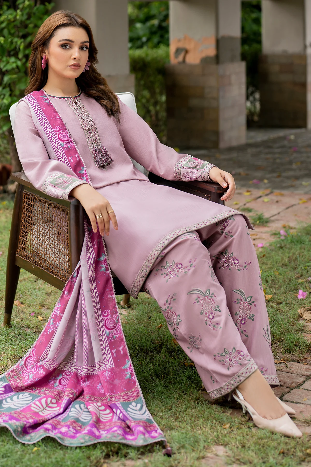 EMBROIDERED KHADDAR UW-0055 6 EMBROIDERED KHADDAR UW-0055