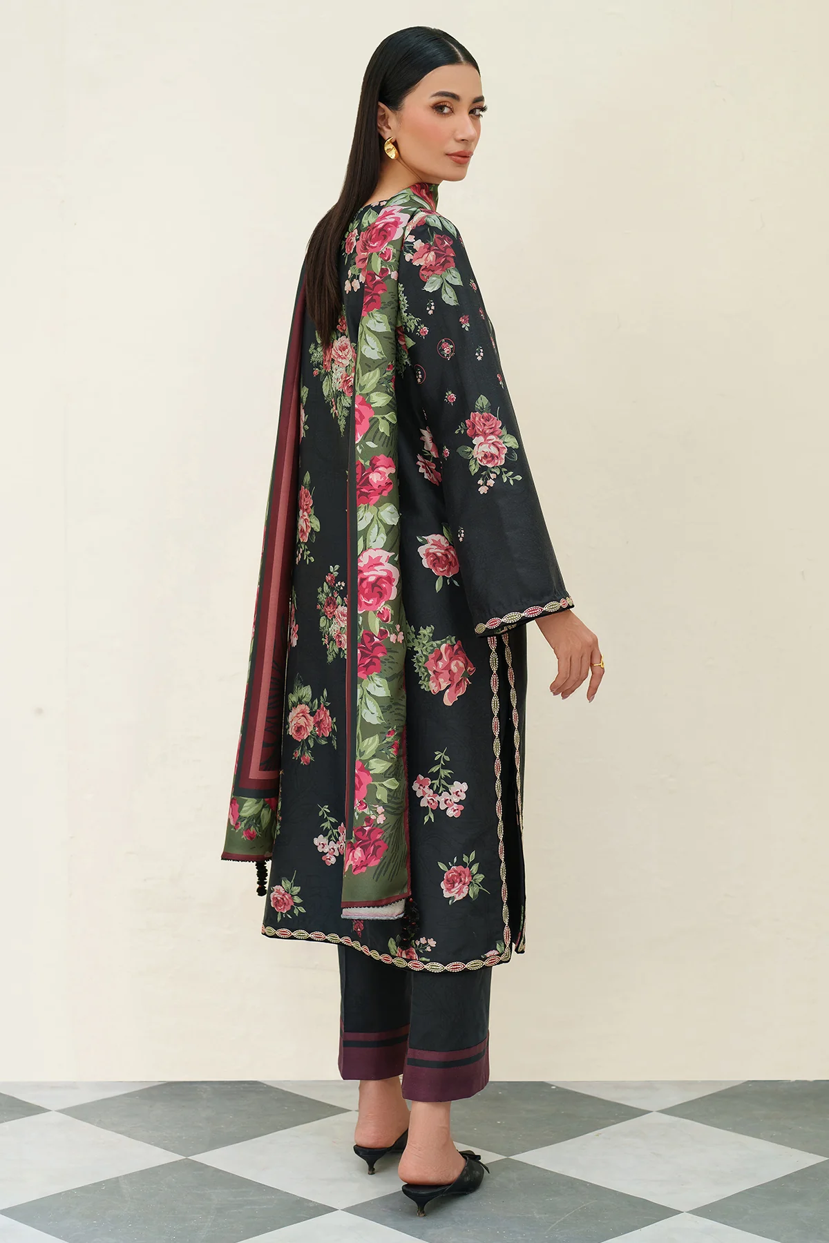 EMBROIDERED PREMIUM VISCOSE UW-0167