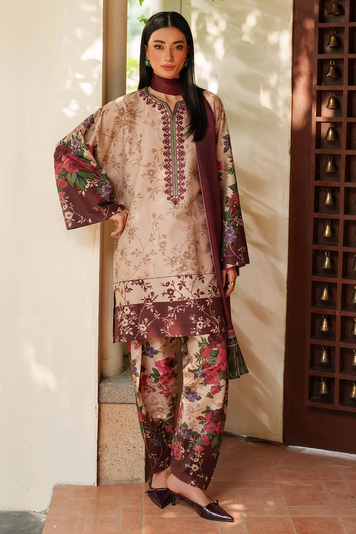 EMBROIDERED PREMIUM VISCOSE UW-0185