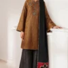 EMBROIDERED JACQUARD KHADDAR UW-0150