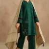 EMBROIDERED JACQUARD KHADDAR UW-0168