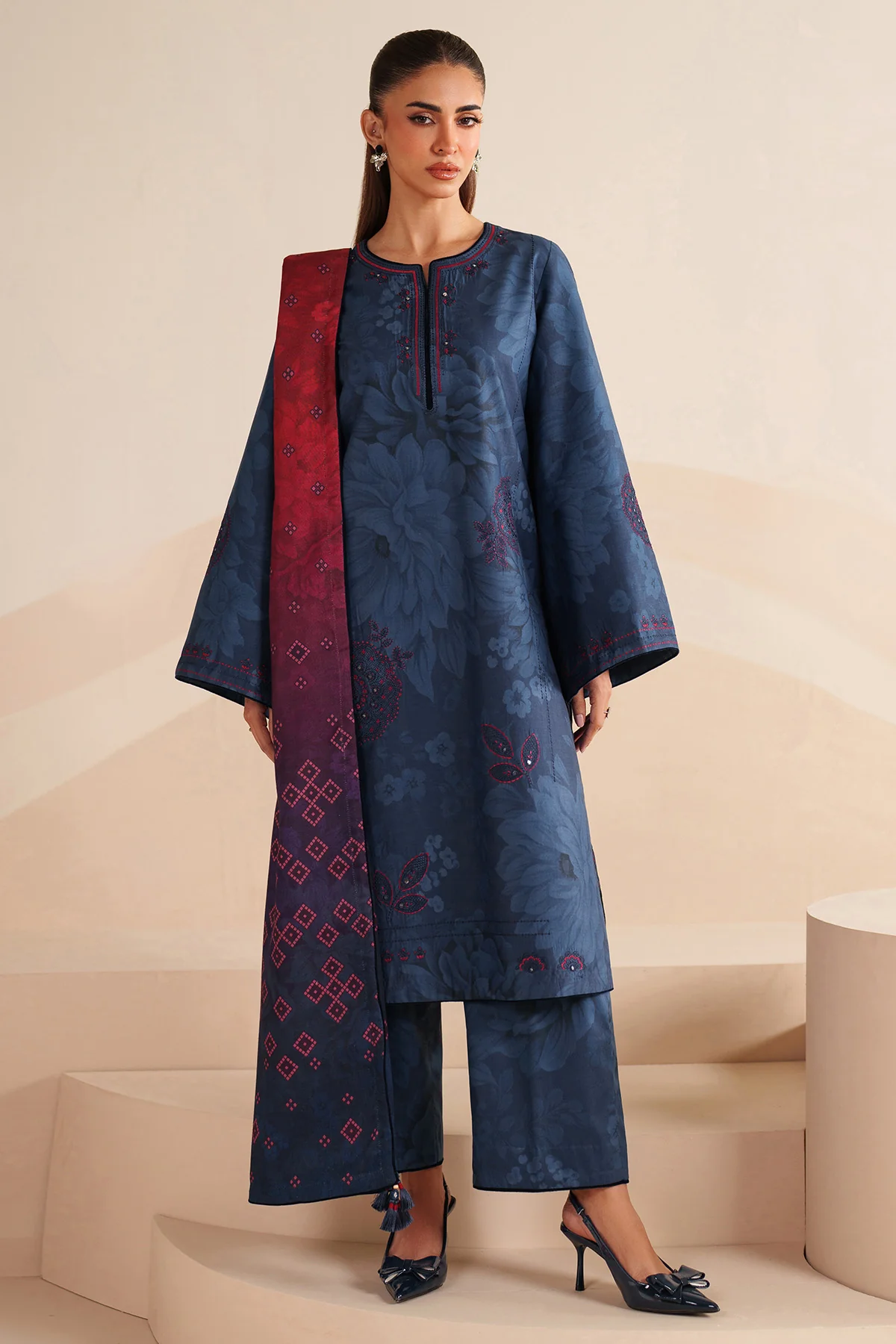 EMBROIDERED PREMIUM VISCOSE UW-0234