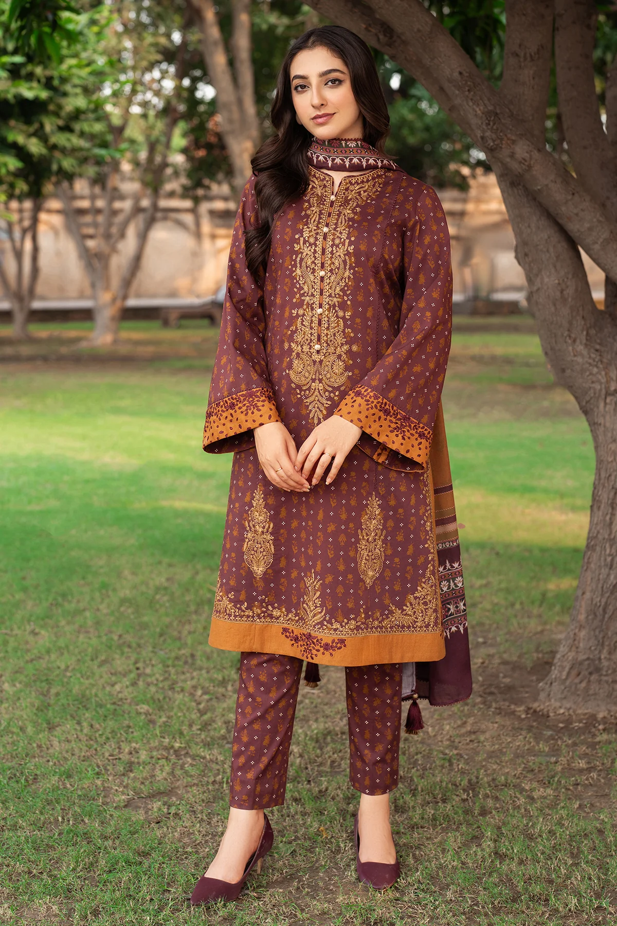 EMBROIDERED PREMIUM VISCOSE UW-0242 3 EMBROIDERED PREMIUM VISCOSE UW-0242
