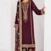 Embroidered Raw Silk UR-7028