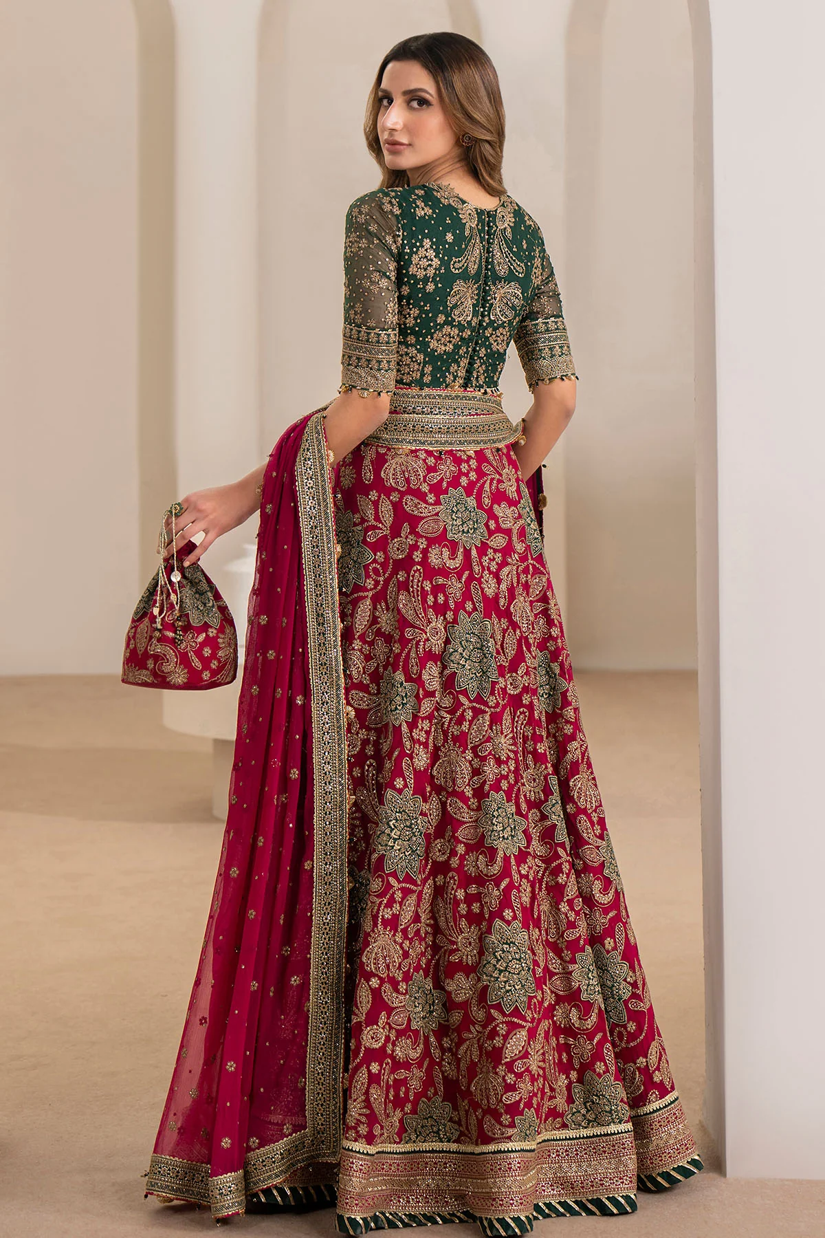 EMBROIDERED CHIFFON WF'24-03