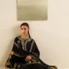 Embroidered Raw Silk UR-7065