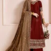 Embroidered Velvet Formal CVF D-13