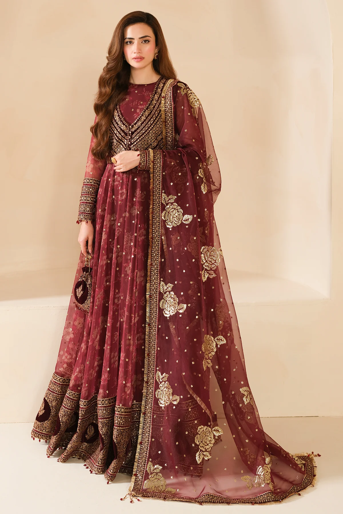Embroidered Velvet Formal VF-2033 5 Embroidered Velvet Formal VF-2033