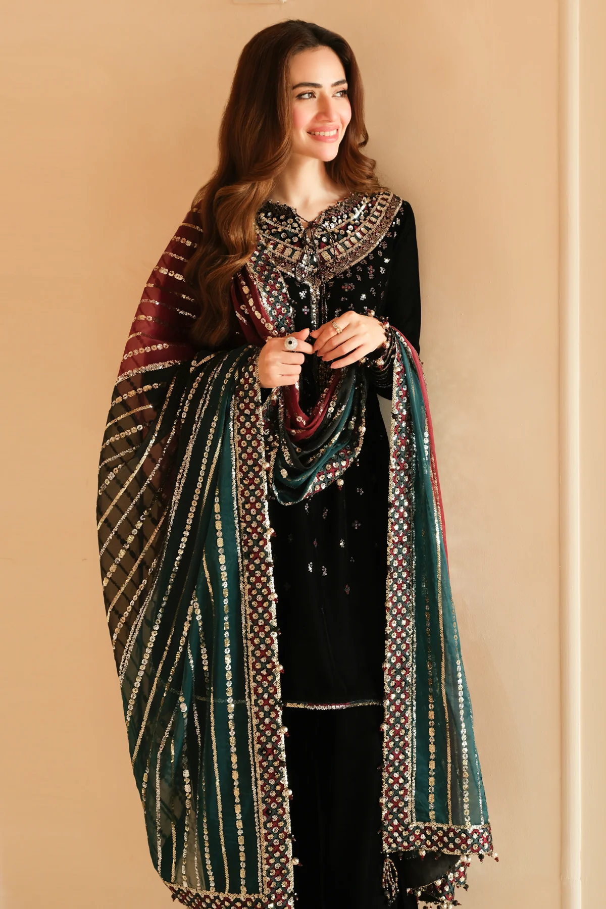 Embroidered Velvet Formal VF-2037 7 Embroidered Velvet Formal VF-2037