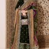 Embroidered Velvet Formal CVF D-09