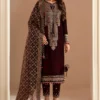 Embroidered Velvet Formal VF-2022