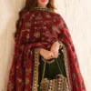 Embroidered Velvet Formal VF-2036