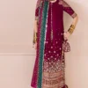 Embroidered Velvet Formal CVF D-02
