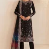 Premium Embroidered Raw Silk UR-7045