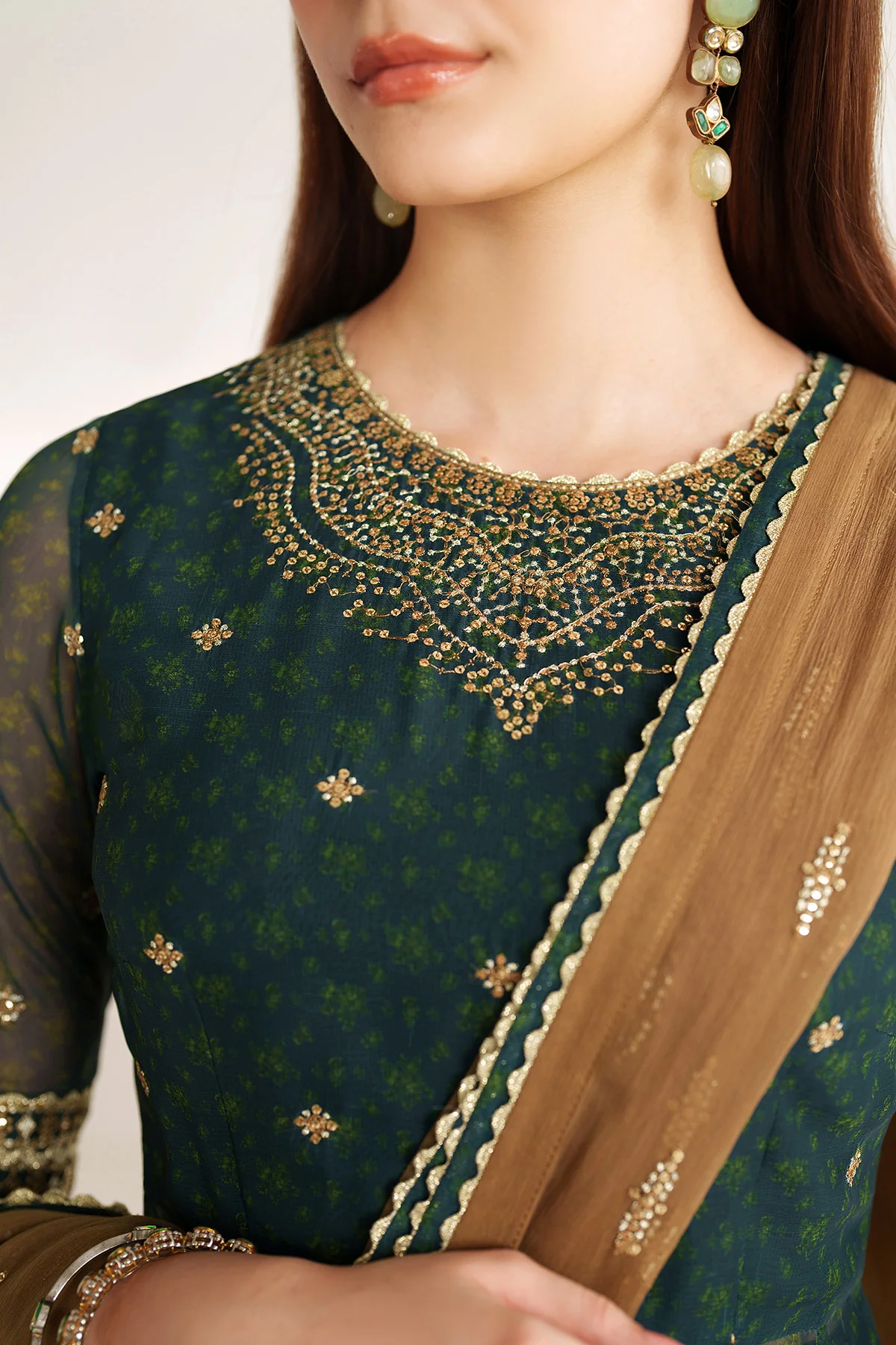 EMBROIDERED CHIFFON UC-3102 7 EMBROIDERED CHIFFON UC-3102