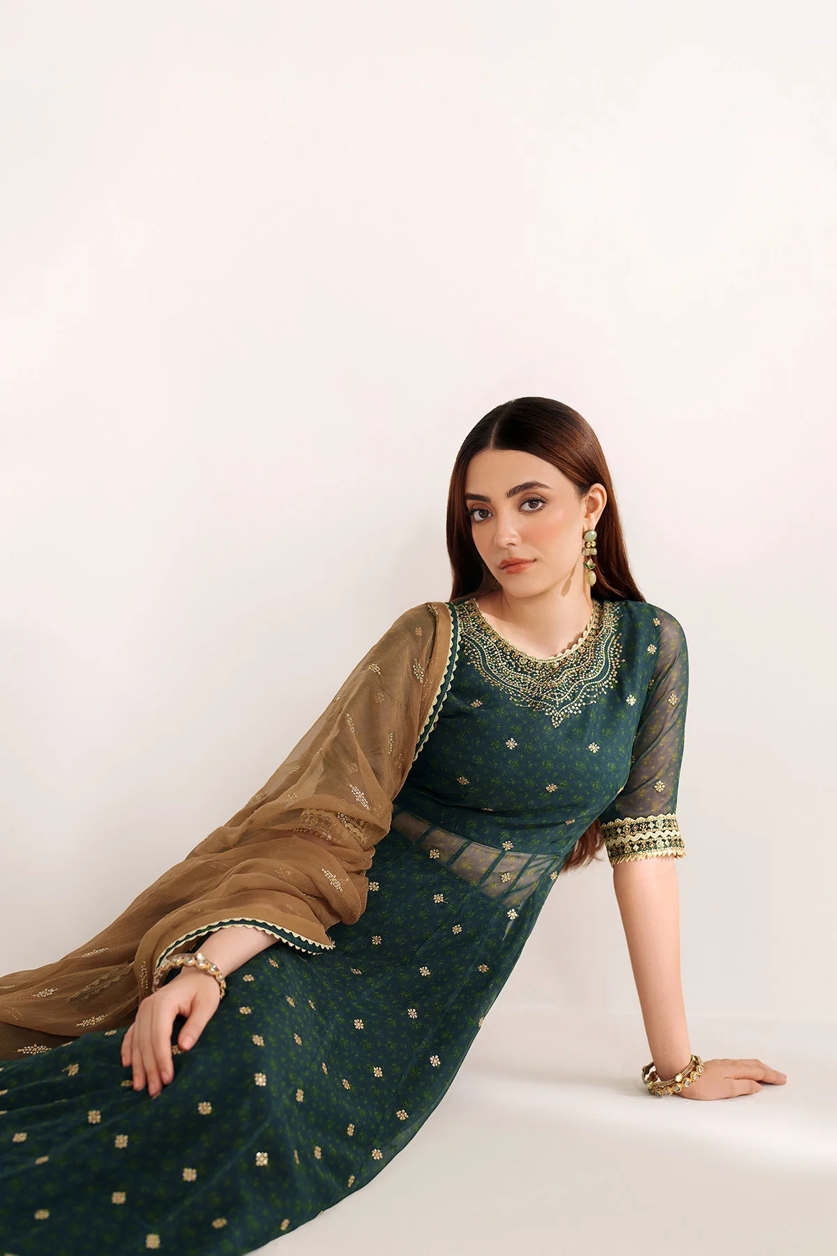 EMBROIDERED CHIFFON UC-3102 9 EMBROIDERED CHIFFON UC-3102