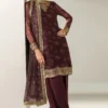 EMBROIDERED CHIFFON UC-3096