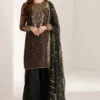 EMBROIDERED CHIFFON UC-3109