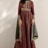 Embroidered Raw Silk UR-7055