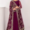 EMBROIDERED CHIFFON UC-3057