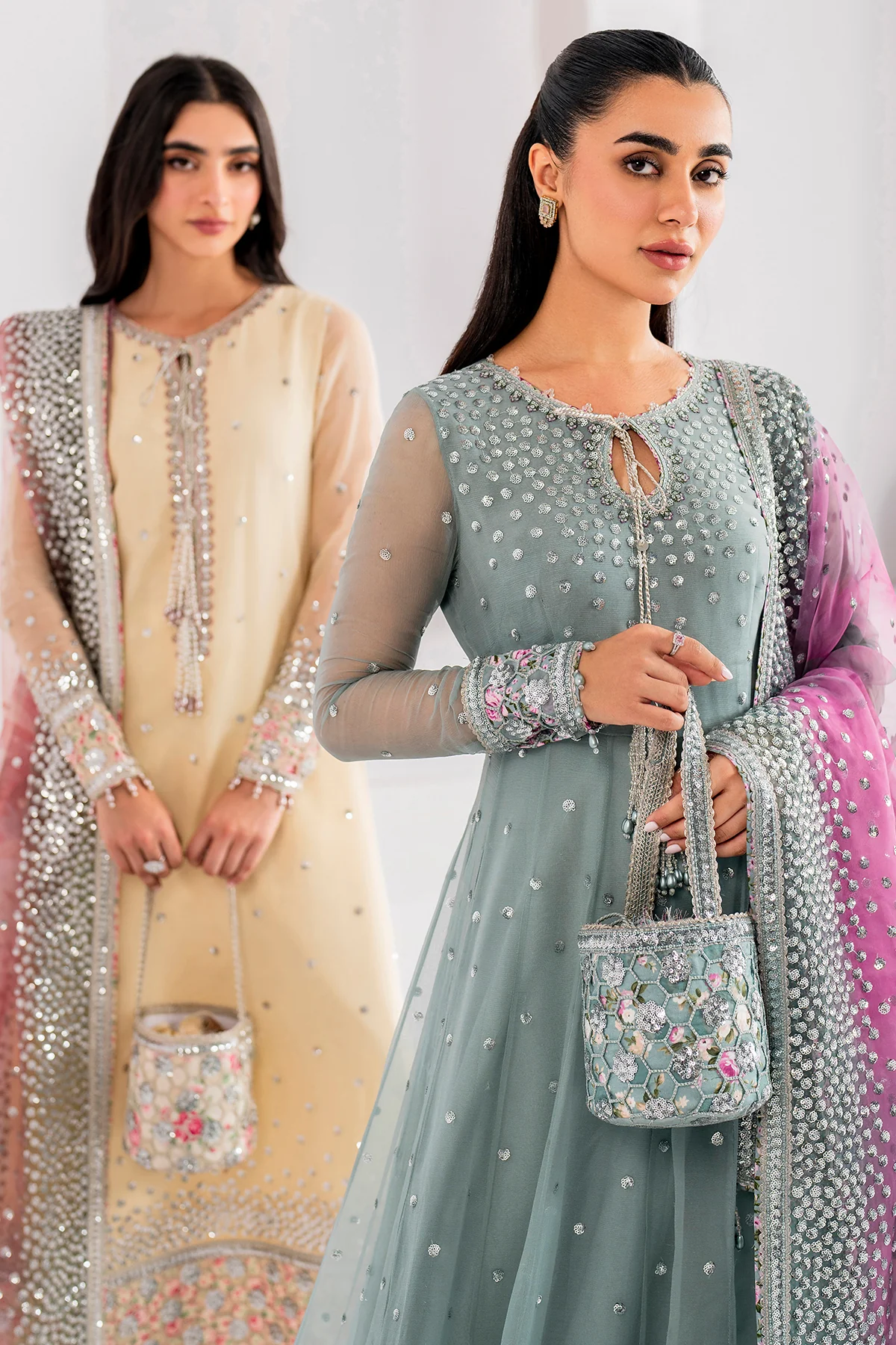 EMBROIDERED CHIFFON UC-3062 7 EMBROIDERED CHIFFON UC-3062