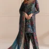 Embroidered Raw Silk UR-7051