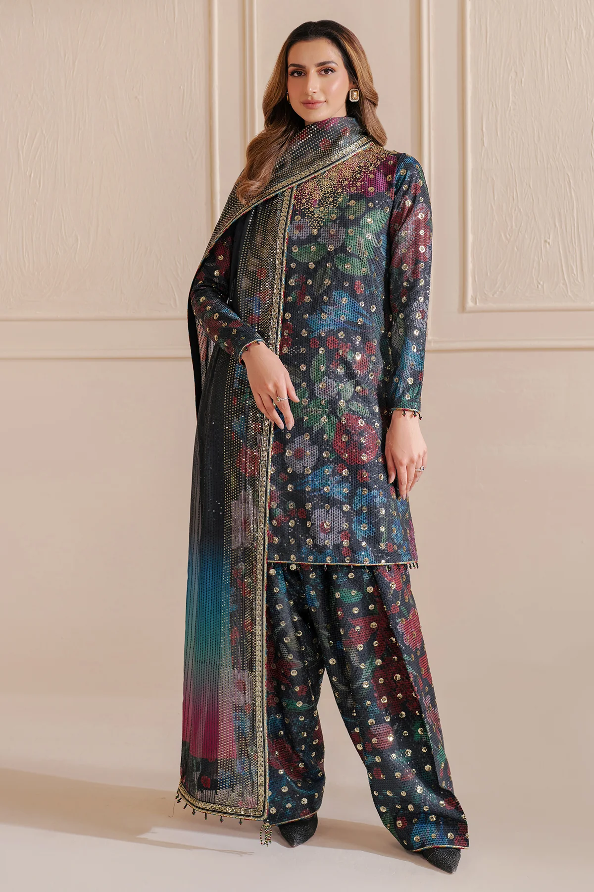 Embroidered Raw Silk UR-7051 4 Embroidered Raw Silk UR-7051