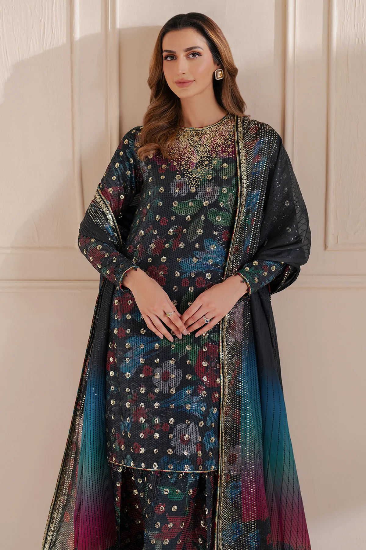 Embroidered Raw Silk UR-7051 6 Embroidered Raw Silk UR-7051