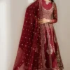 EMBROIDERED CHIFFON UC-3080