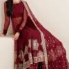 EMBROIDERED CHIFFON UC-3098