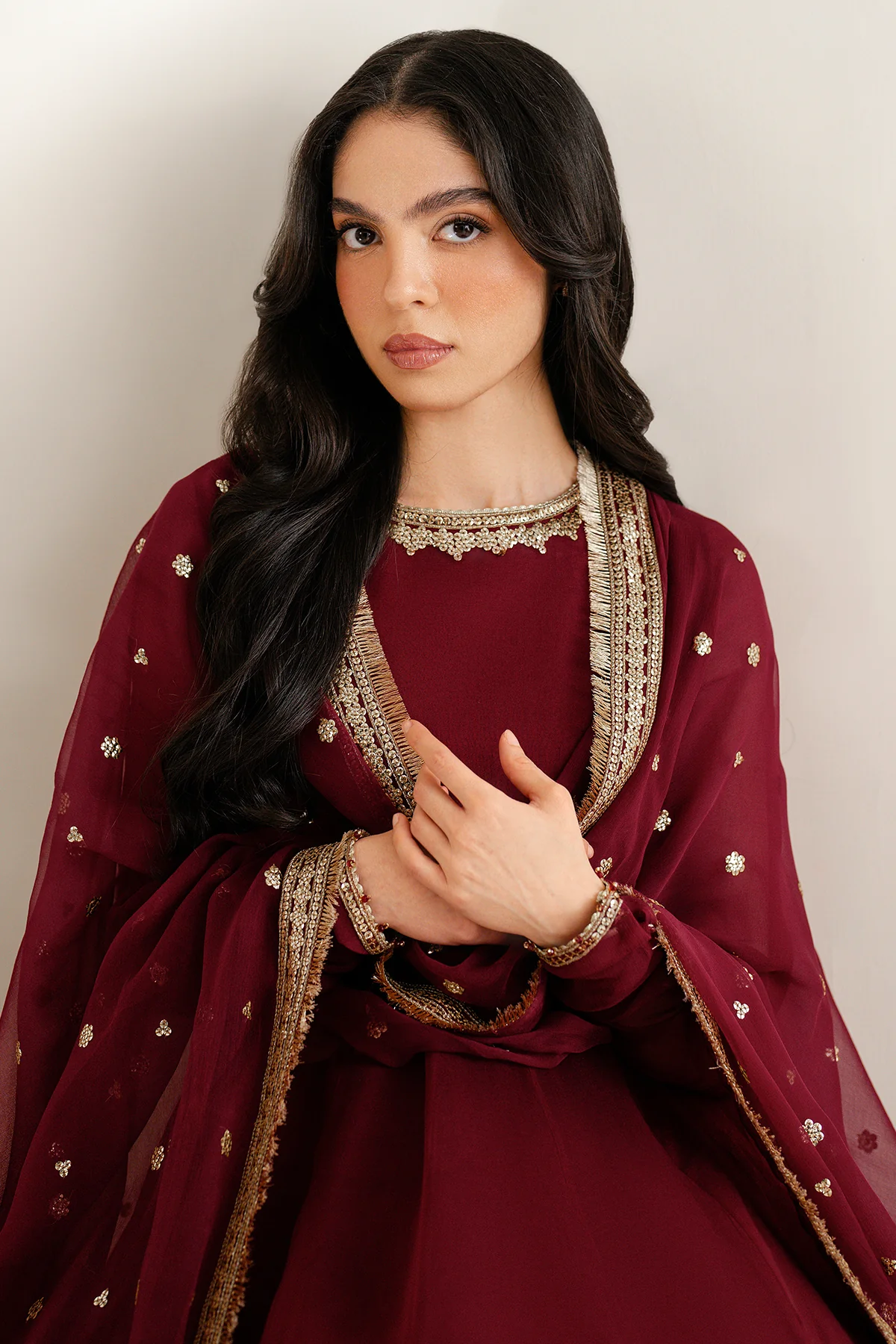 EMBROIDERED CHIFFON UC-3098 4 EMBROIDERED CHIFFON UC-3098
