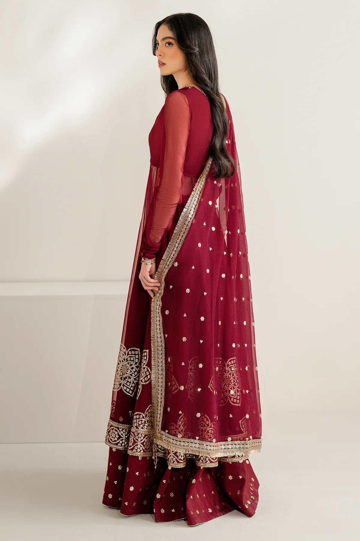 EMBROIDERED CHIFFON UC-3098 6 EMBROIDERED CHIFFON UC-3098