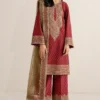 Embroidered Raw Silk UR-7057