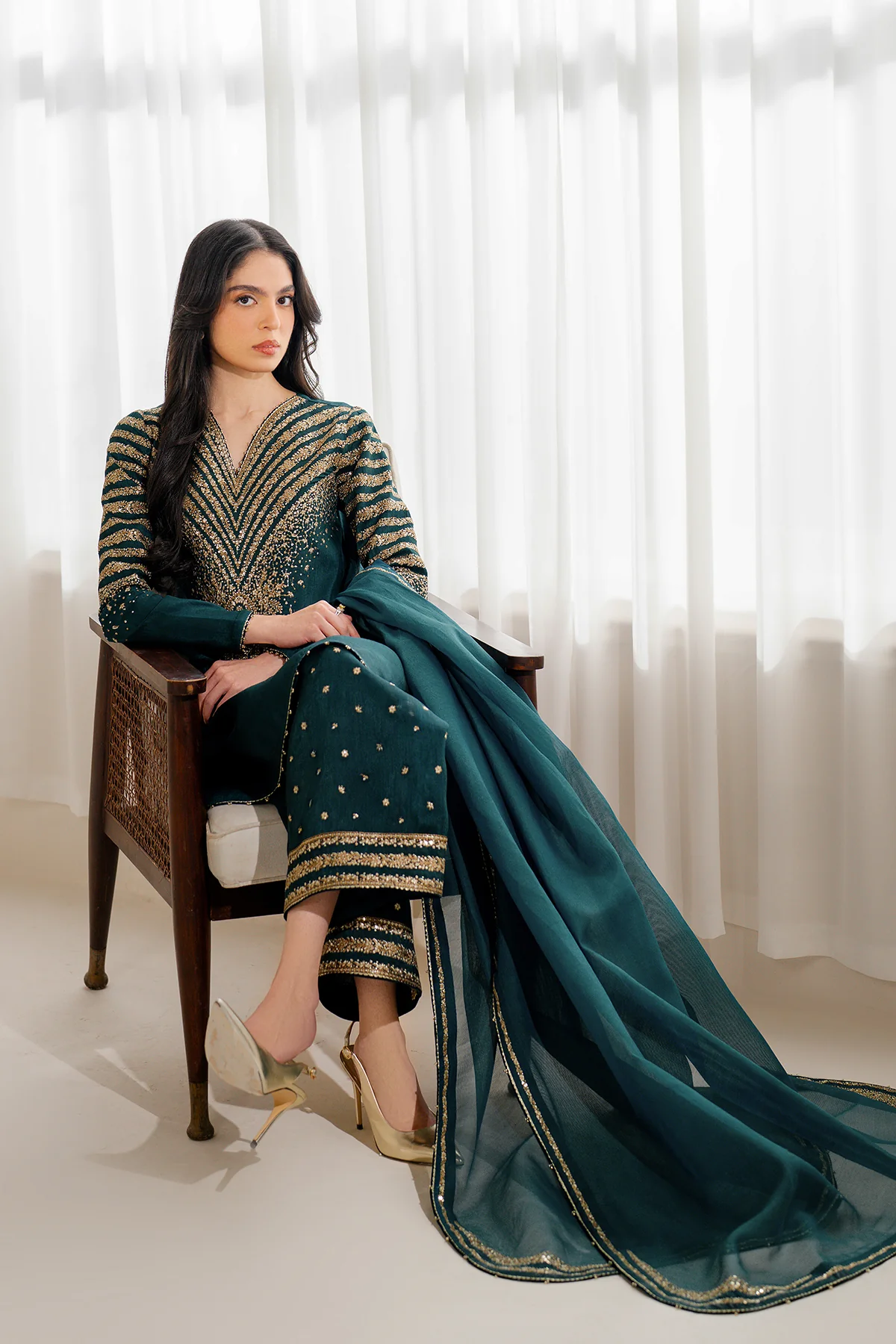 Embroidered Raw Silk UR-7056 4 Embroidered Raw Silk UR-7056